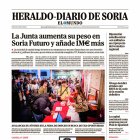 Portada de Heraldo-Diario de Soria del 23 de octubre de 2025.
