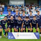 Once del Marino de Luanco en estas primeras jornadas de la temporada.