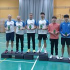 El podio de dobles absoluto.