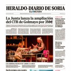 Portada de Heraldo-Diario de Soria del 5 de noviembre de 2025.