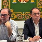 Francisco Díaz la Torre y Benito Serrano, en la Comisión.