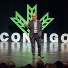 El psicólogo y divulgador Rafael Santandreu en la conferencia inaugural del Soria Saludable de Caja Rural de Soria.