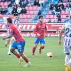 Cristian Delgado lideraba al Numancia ante el Valladolid Promesas con sus dos goles.