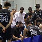 El CSB Décimas en un tiempo muerto.