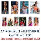 La gala del atletismo regional tendrá lugar este viernes.