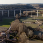 Viaducto de Río Blanco de la LAV Madrid-Barcelona.