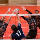 El bloqueo desequilibró el partido a favor del Moreno Sáez Sporting en el quinto set.