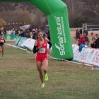 El soriana Marta Pérez, durante la prueba en Valonsadero.