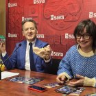 Presentación del Festival, con Juan Mayoral y Gloria Gonzalo.