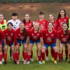 Uno de los equipos del Numancia femenino de esta temporada.
