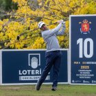 Daniel Berná en su participación en el Campeonato de España de profesionales.