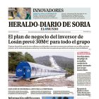 Portada de Heraldo-Diario de Soria del 25 de noviembre de 2025.