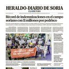 Portada de Heraldo-Diario de Soria del 26 de noviembre de 2025.