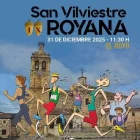 Cartel de la novena San Silvestre Royana.