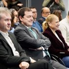 El presidente del Partido Popular de Castilla y León, Alfonso Fernández Mañueco, clausura el foro en Burgos.