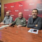 De izquierda a derecha Alfonso Pérez Plaza, Joaquín Alcalde y Javier Muñoz.