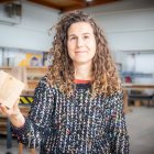 Sivia Gómez,técnico de Cesefor, que coordina el proyecto Life Haya.