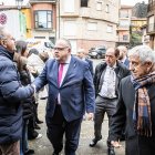 El consejero de Sanidad acude a San Leonardo a presentar el proyecto del centro de salud.