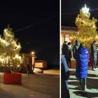 Encendido del árbol navideño en Carbonera de Frentes, un momento comunitario que marca el inicio de unas fiestas cargadas de cercanía y tradición.