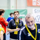 El Balonmano Soria contó con el apoyo de la afición durante todo el partido