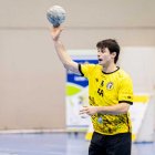 El Balonmano Soria contó con el apoyo de la afición durante todo el partido