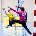 El Balonmano Soria contó con el apoyo de la afición durante todo el partido