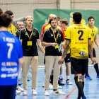 El Balonmano Soria contó con el apoyo de la afición durante todo el partido
