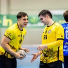 El Balonmano Soria contó con el apoyo de la afición durante todo el partido