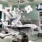 Robot Da Vinci utilizado en el Hospital Santa Bárbara de Soria.
