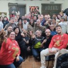 Participantes en la Nochevieja de Ventosa de San Pedro (Soria)