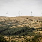 Parque eólico en la provincia de Soria.