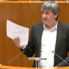 El procurador de Soria Ya, Juan Antonio Palomar.