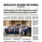 Portada de Heraldo-Diario de Soria del 11 de diciembre de 2025
