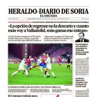 Portada de Heraldo-Diario de Soria del 14 de diciembre de 2025