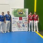 Pelotaris que compitieron este fin de semana en La Juventud.