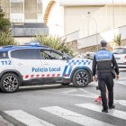 Intervención de la Policía Local.