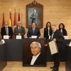 Homenaje a Odón Alonso Ordás y su proclamación como Hijo Predilecto en el centenario de su nacimiento, en La Bañeza (León)