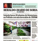 Portada de Heraldo-Diario de Soria del 16 de diciembre de 2025.