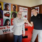 Ángel Ceña y Jesús Ángel Alonso, rivales para la candidatura a la presidencia de la Junta en Soria Ya.