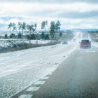 Complicaciones en la carretera y paseos pisando nieve