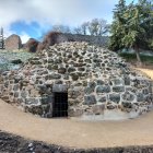 Imagen reciente de cómo han quedado los acceso al nevero.