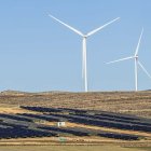 Parque eólico en la provincia de Soria.