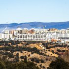 Vista de la zona de expansión de la capital.