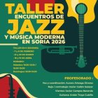 Cartel de los encuentros de Jazz y Música Moderna de Soria.