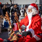 Alegre recorrido de los Reyes Magos.