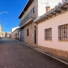 Viviendas en un pueblo de Soria.
