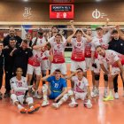 El Piacenza italiano tras conseguir la clasificación.