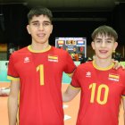 Los sorianos Víctor Chamarro y David Maján.