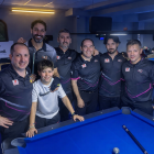 Los integrantes del Círculo Amistad Numancia.