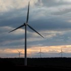 Parque eólico en Soria.